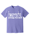 Bearcats Typography Comfort Colors Tee