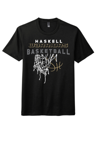 Haskell Warriors Basketball Player Name and No Personalized Tee