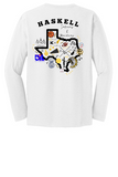 Haskell School Spirit White District Brand Tee