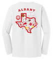 Albany School Spirit White District Brand Tee