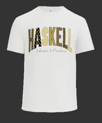 Patterned Haskell Indians & Maidens Comfort Colors Brand Tee